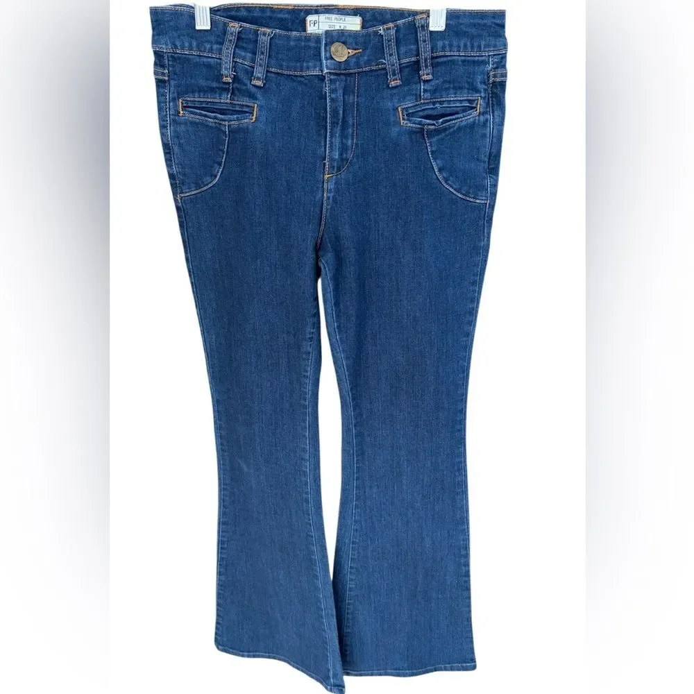 Free People Extreme Flare Bell Bottom Jeans size 29